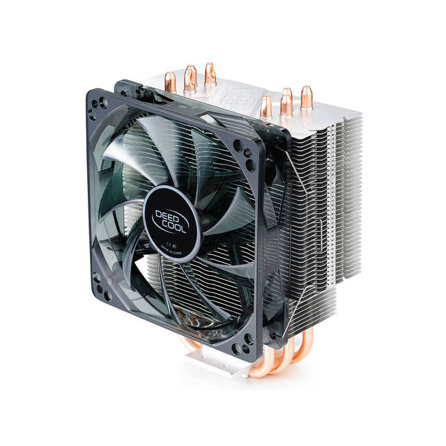 DEEPCOOL GAMMAXX 400 CPU Cooler 4 Heatpipes 120mm PWM Fan Blue LED INTEL/AMD AM4 Compatible