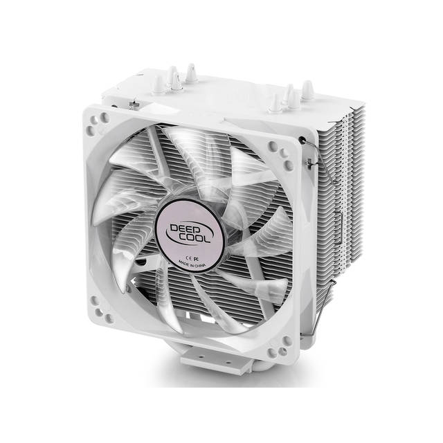 DEEPCOOL GAMMAXX 400 WHITE 120mm CPU Cooler for Intel LGA 2011-v3/2011/1366/1156/1155/1151/1150/775 & AMD Socket AM4/FM2+/FM2/FM1/AM3+/AM3/AM2+/AM2