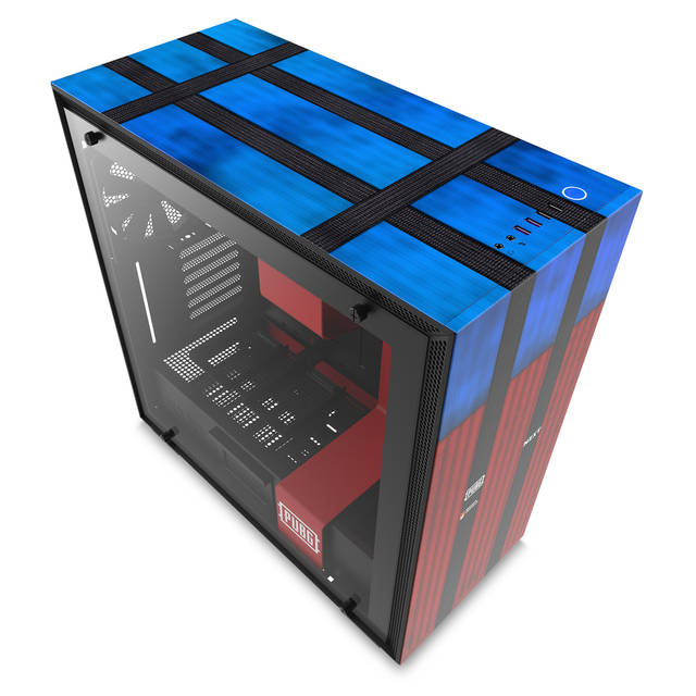 NZXT H700 PUBG Limited Edition No Power Supply ATX Mid Tower (Red/Blue)