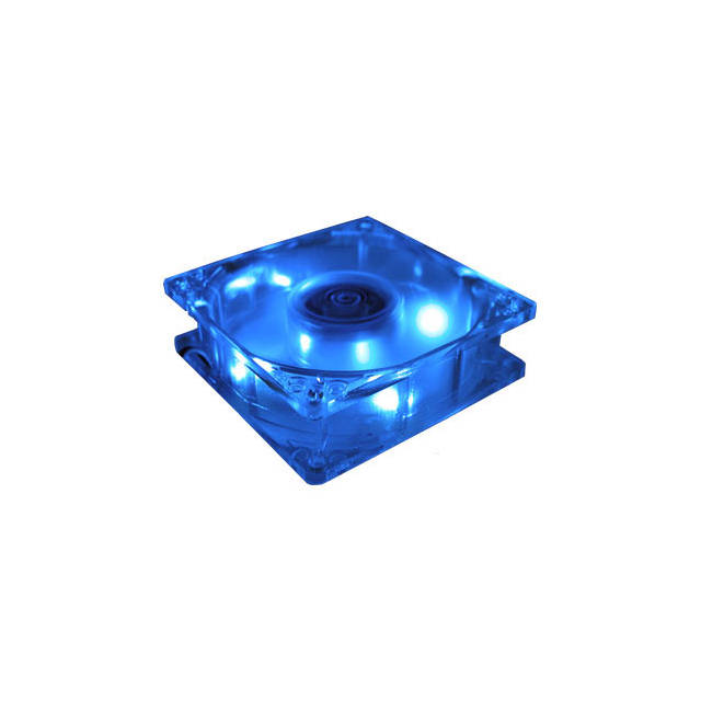 MassCool BLD-12025S1M 120mm 3&4pin 4-Blue LED Case Fan