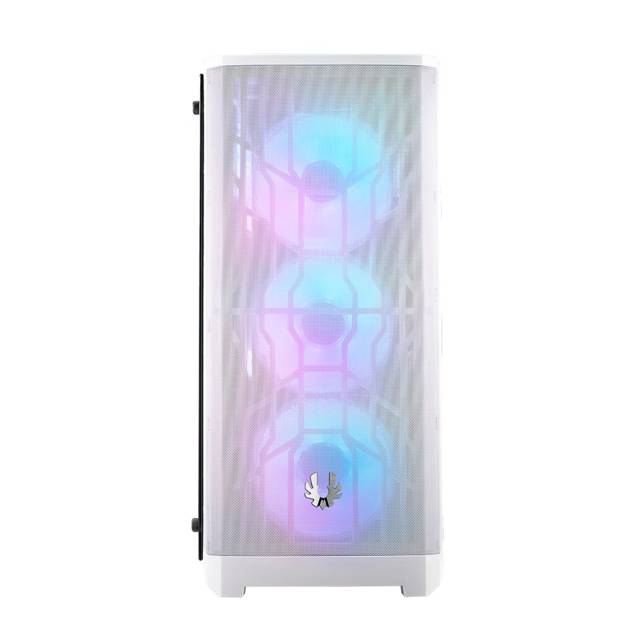 BitFenix Nova Mesh TG White Case BFC-NVM-300-WWGKW-RP EATX/ATX/Micro ATX/Mini ITX Tempered Glass/AURA SYNC RGB Fan