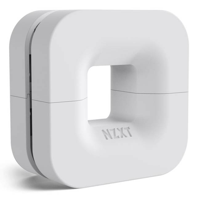 NZXT Puck BA-PUCKR-W1 Cable Management and Headset-mounting Solution (White)