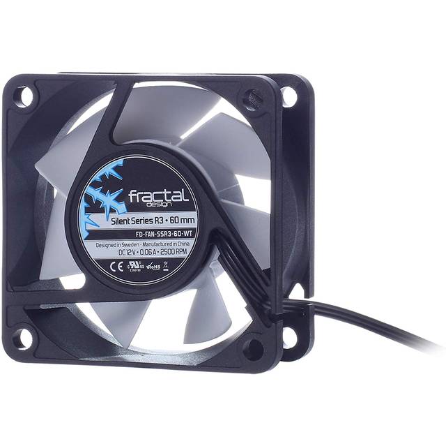 Fractal Design FD-FAN-SSR3-60-WT Silent Series R3 60mm Case Fan