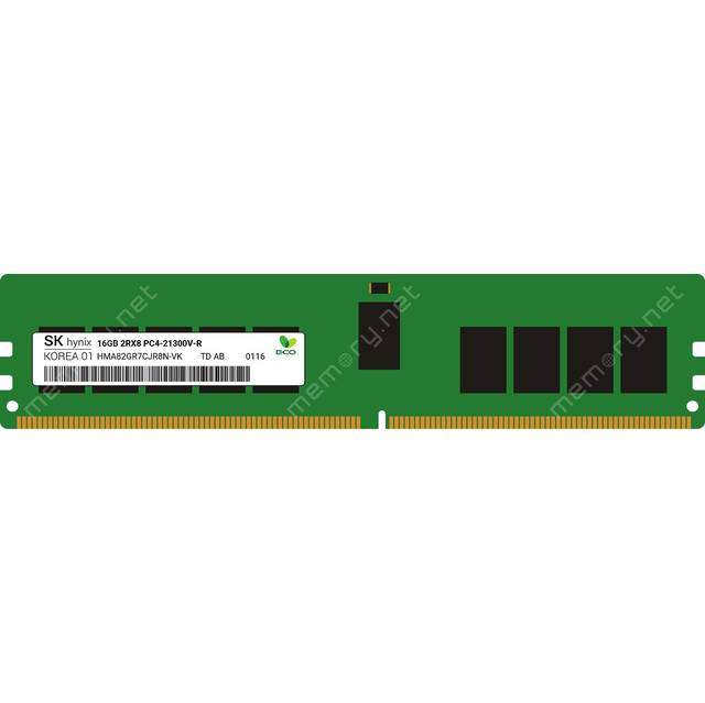 SK hynix DDR4-2666 16GB/1Gx8 ECC/REG CL19 Server Memory