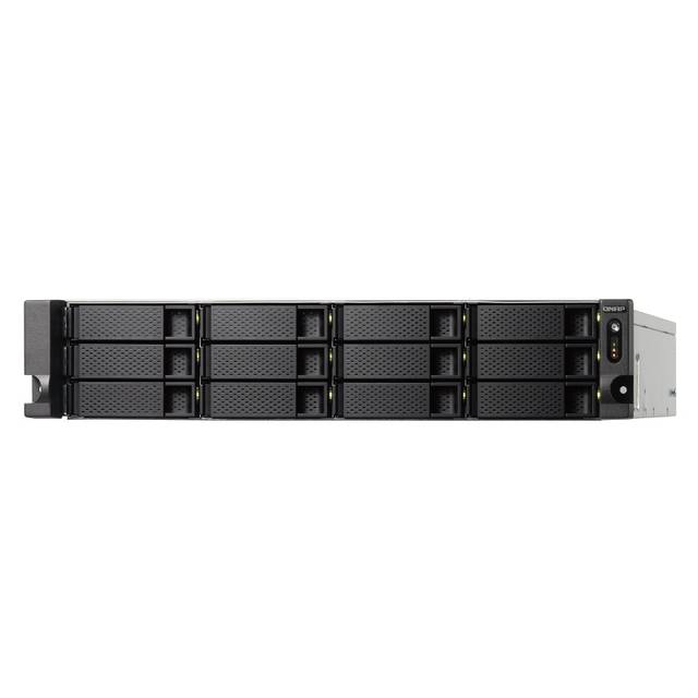 QNAP TS-1232XU-4G-US Alpine AL-324 ARMv8 Cortex-A57 1.7GHz/ 4GB DDR4/ 4GbE/ 12SATA3/ USB3.1/ 12-Bay 2U Rackmount NAS for SMB