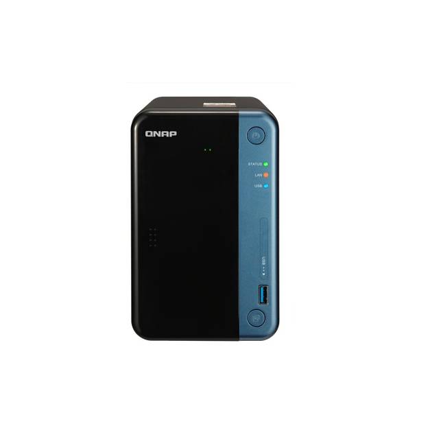 QNAP TS-253BE-4G-US Intel Celeron J3455 1.5GHz/ 4GB DDR3L/ 2GbE/ 2SATA3/ USB3.0/ 2-Bay NAS for SMB