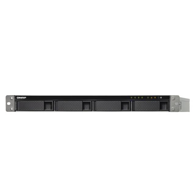 QNAP TS-432XU-RP-2G-US Alpine AL-324 ARMv8 Cortex-A57 1.7GHz/ 2GB DDR4/ 4GbE/ 4SATA3/ USB3.1/ 4-Bay 1U Rackmount NAS for SMB