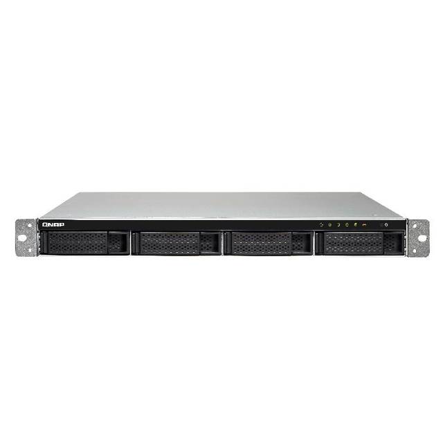 QNAP TS-453BU-RP-8G-US Intel Apollo Lake J3455 1.5GHz/ 8GB DDR3L/ 4GbE/ 4SATA3/ USB3.0/ 4-Bay 1U Rackmount NAS for SMB