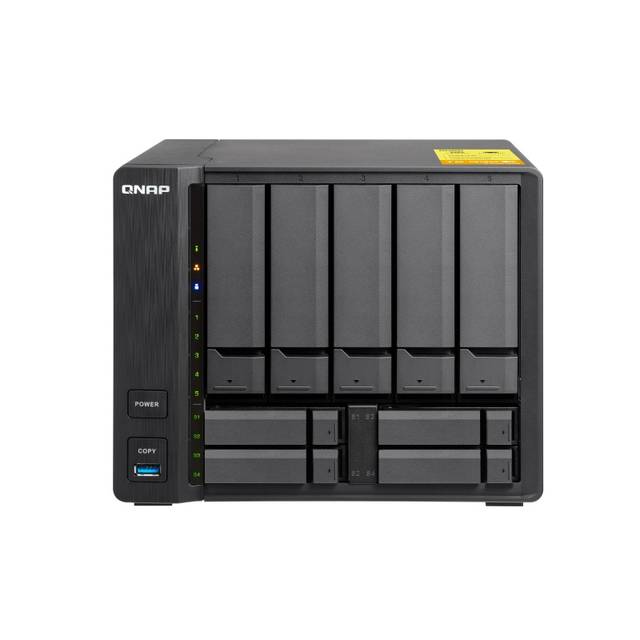 QNAP TS-932X-2G-US Alpine AL-324 ARM Cortex-A57 1.7GHz/ 2GB DDR4/ 4GbE/ 9SATA3/ USB3.0/ 9-Bay Tower NAS Server for SMB