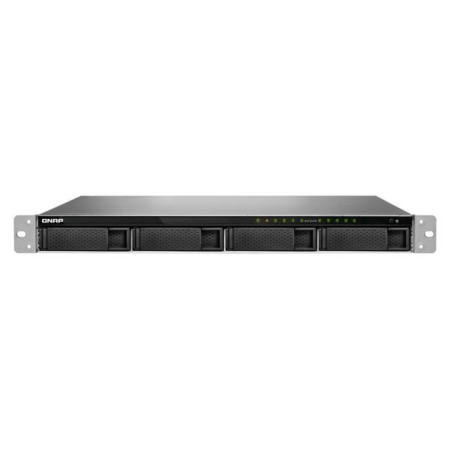 QNAP TVS-972XU-I3-4G-US Intel Core i3-8100 3.6GHz/ 4GB DDR4/ 2GbE/ 9SATA3/ USB3.1/ 9-Bay 1U Rackmount NAS for SMBs