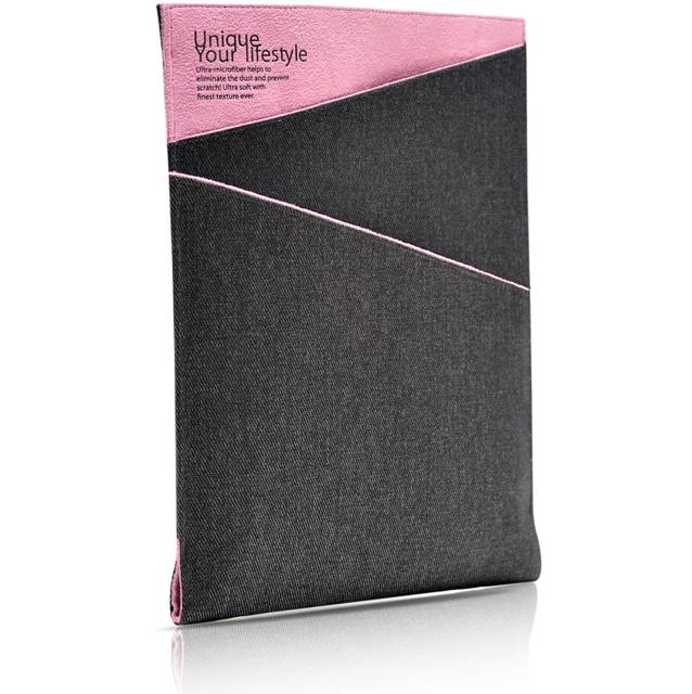 Evouni K17-4PK Twilled Denim Case for iPad (Pink)