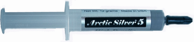 Arctic Silver 5 High-Density Polysynthetic Silver Thermal Compound 12g/3cc Tube