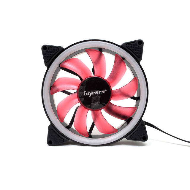 Bgears B-DUALRING 120mm Red LED Case Fan