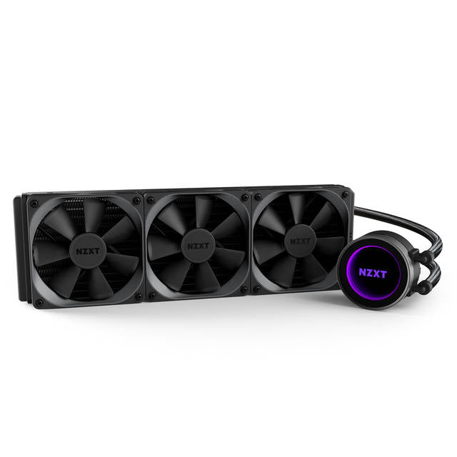 NZXT Kraken X72 RL-KRX72-01 High-performance 360mm liquid cooler with lighting and CAM controls