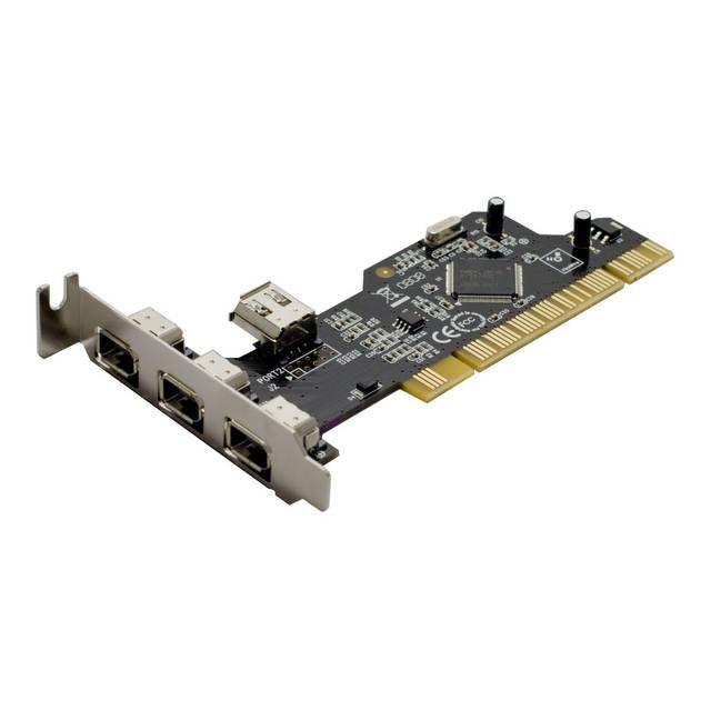 SYBA SD-LP-NEC4F 4-Port 1394a Firewire Low Profile PCI Card