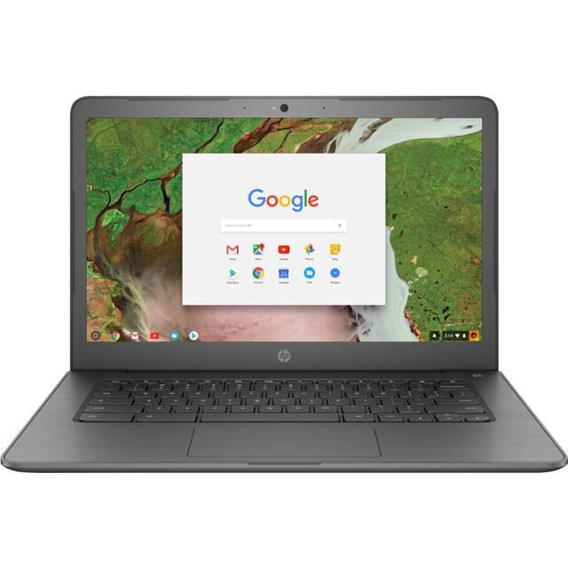 HP Chromebook 3NU63UT#ABL 14 inch Intel Celeron N3350 1.1GHz/ 4GB LPDDR4/ 16GB eMMC/ USB3.1/ Chrome OS Notebook (Grey)