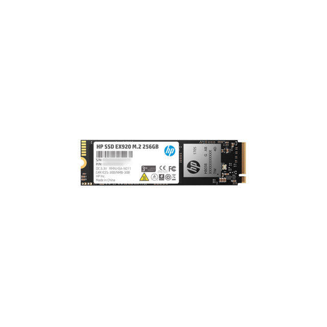 HP EX920 Series M.2 256GB PCI-Express 3.0 x4 NVMe1.3 Internal Solid State Drive