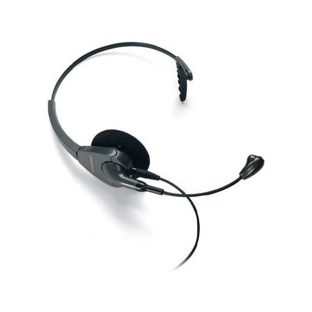 Plantronics H91N Encore Monaural Noise-Canceling Headset w/ Microphone