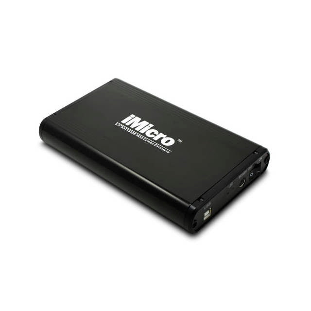 iMicro IMBS35G-BK 3.5 inch SATA & IDE to USB 2.0 External Hard Drive Enclosure (Black)