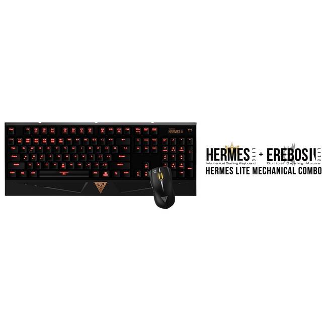 Gamdias GD-GKC1002 ES Mechanical Gaming Keyboard + Optical Gaming Mouse