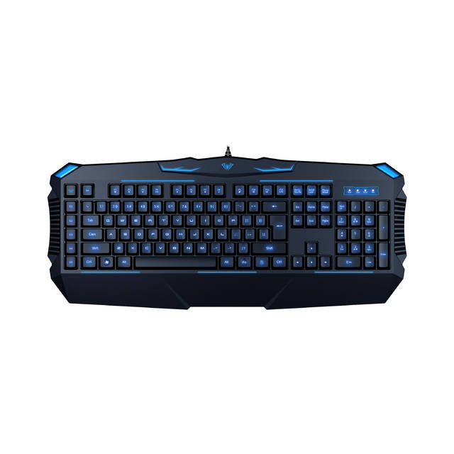 AULA DRAGON ABYSS SI-863 LED Backlight Wired USB Gaming Mechanical Keyboard (Black)