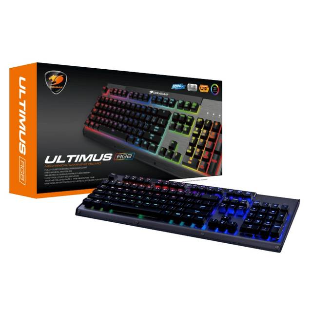 Cougar ULTIMUS RGB3 Mechanical Gaming Keyboard (Blue Switches)