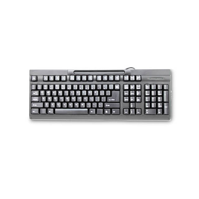 iMicro KB-US819SB Basic Wired USB Spanish Keyboard (Black)