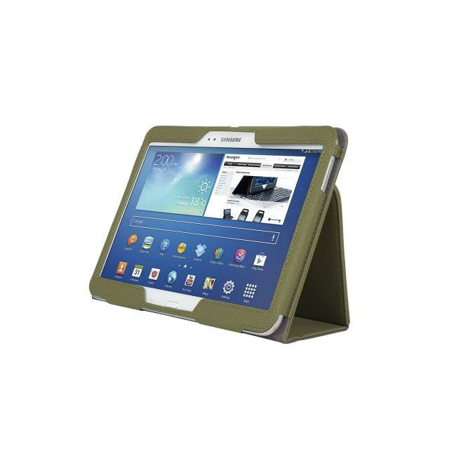 Kensington K97112WW Comercio Soft Folio Case & Stand for Galaxy Tab 3 10.1 (Olive)