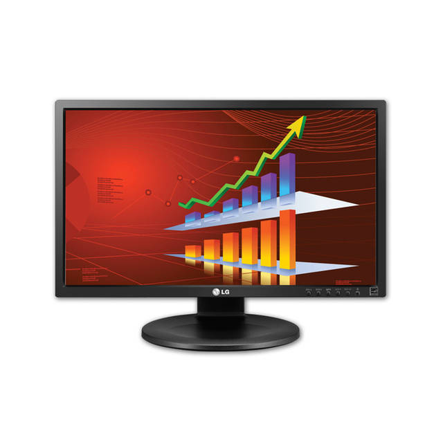 LG Electronics 22MB35PU-I 22 inch 5,000,000:1 5ms VGA/DVI/USB LED LCD Monitor, w/ Speakers (Black)