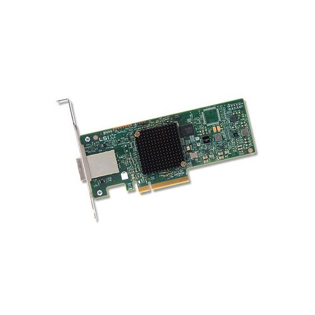 Broadcom LSI SAS 9300-8e 8-port 12Gb/s SATA+SAS PCI-Express 3.0 Low Profile Host Bus Adapter, Single