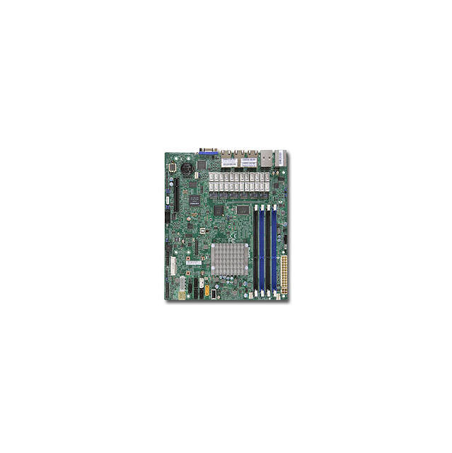 Supermicro A1SRM-LN7F-2758-B Intel Atom C2758/ DDR3/ SATA3/ V&7GbE/ MicroATX Motherboard & CPU Combo