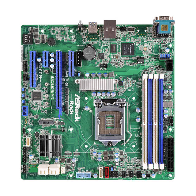 ASRock Rack E3C232D4U-V1L LGA1151/ Intel C232/ DDR4/ SATA3USB3.0/ V&GbE/ MicroATX Server Motherboard