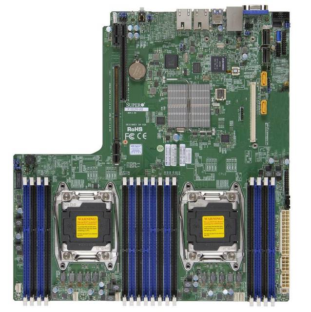 Supermicro X10DDW-I-B Dual LGA2011/ Intel C612/ DDR4/ SATA3&USB3.0/ V&2GbE/ Proprietary WIO Server Motherboard