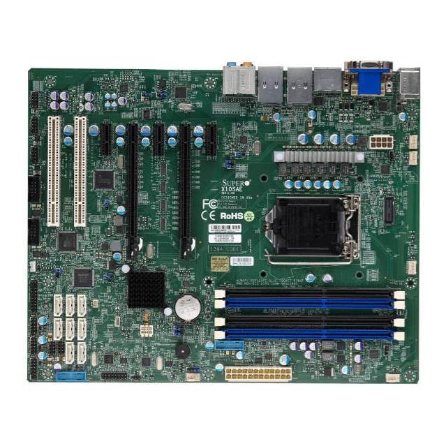 Supermicro X10SAE-B LGA1150/ Intel C226 PCH/ DDR3/ SATA3&USB3.0/ A&2GbE/ ATX Server Motherboard