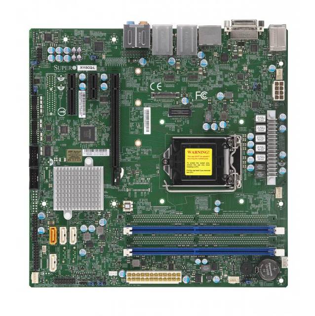 Supermicro X11SCQ-L-O LGA1151/ Intel H310/ DDR4/ SATA3&USB3.1/ A&V&2GbE/ MicroATX Motherboard