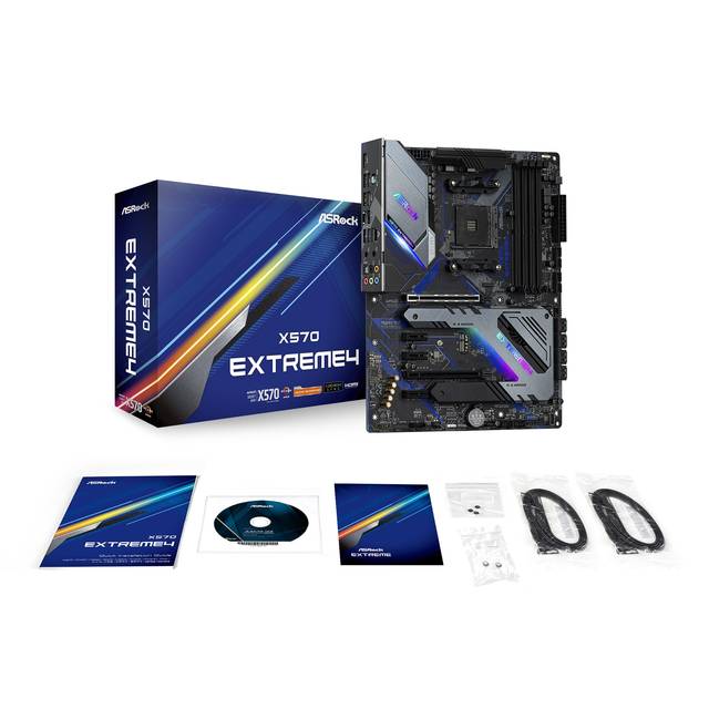 ASRock X570 EXTREME4 Socket AM4/ AMD X570/ DDR4/ PCIE 4.0/ SATA3&USB3.2/ M.2/ A&GbE/ HDMI/ATX Motherboard