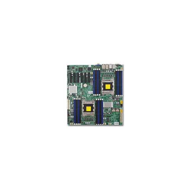 Supermicro X9DRD-7LN4F-B Dual LGA2011/ Intel C602J/ DDR3/ SATA3&SAS/ V&4GbE/ EATX Server Motherboard