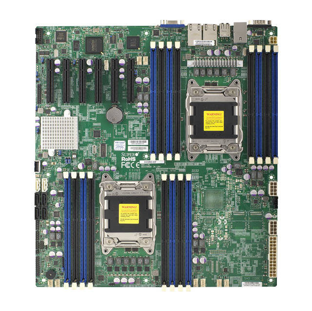 Supermicro X9DRD-EF-B Dual LGA2011/ Intel C602J/ DDR3/ SATA3/ V&2GbE/ EATX Server Motherboard