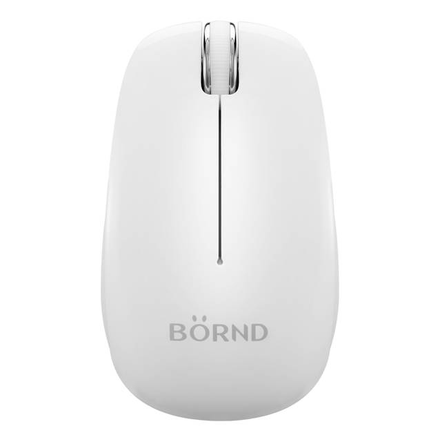 Bornd C100 Wireless Bluetooth 3.0 Optical Mouse (White)