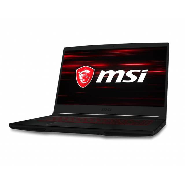 MSI GF63 THIN 9SC-652 15.6 inch Intel Core i7-9750H 2.6 - 4.5GHz/ 8GB (8GB*1) DDR4/ 512GB NVMe SSD/ GTX 1650/ USB3.2/ Windows 10 Gaming Laptop (Black)