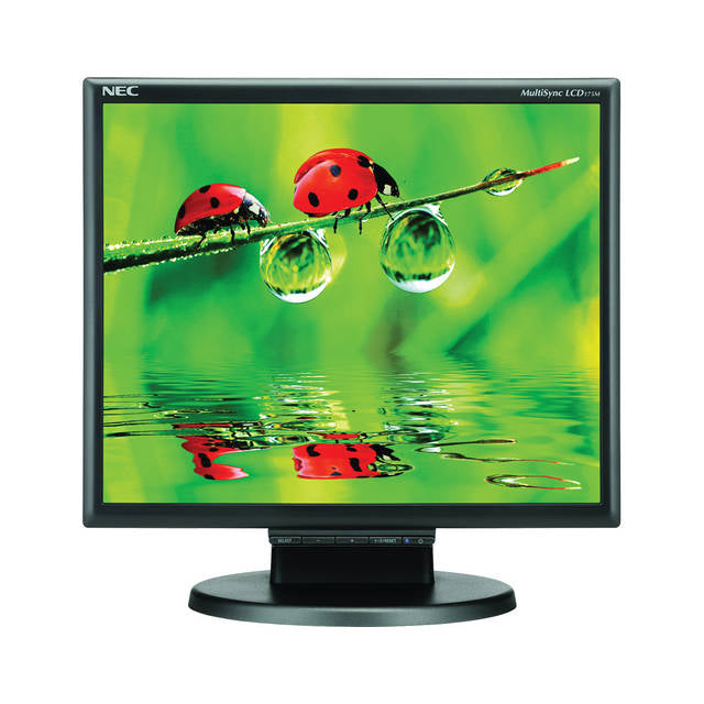 NEC MultiSync LCD175M-BK 17 inch 1,000:1 5ms VGA/DVI LCD Monitor (Black)