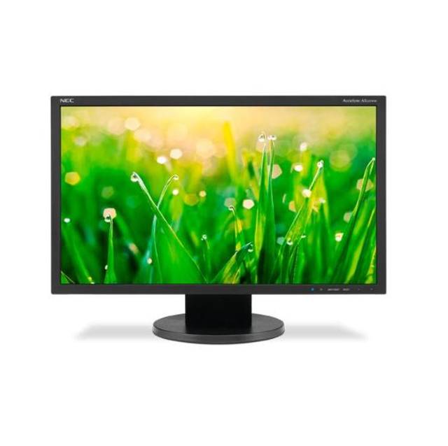 NEC AccuSync AS222WM-BK 22 inch Widescreen 1,000:1 5ms VGA/DVI LED LCD Monitor, w/ Speakers (Black)