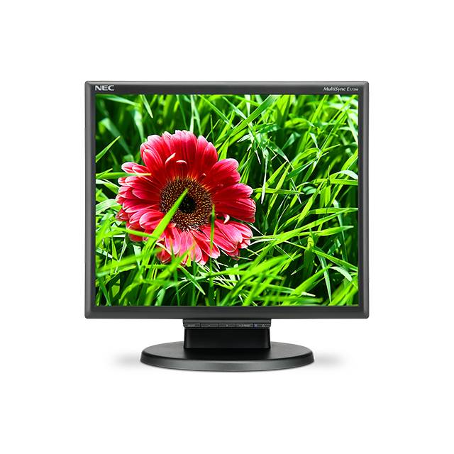 NEC MultiSync E171M-BK 17 inch 1,000:1 5ms VGA/DVI LED LCD Monitor, w/ Speakers (Black)