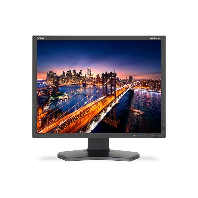 NEC MultiSync P212-BK 21.3 inch 1,500:1 8ms VGA/DVI/HDMI/Displayport/USB LED LCD Monitor (Black)