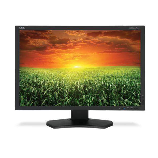 NEC MultiSync P241W-BK 24.1 inch Widescreen 1,000:1 8ms VGA/DVI/DisplayPort LCD Monitor (Black)