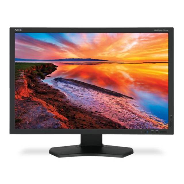 NEC MultiSync PA241W-BK 24.1 inch Widescreen 1,000:1 8ms VGA/DVI/DisplayPort LCD Monitor w/ USB Hub (Black)