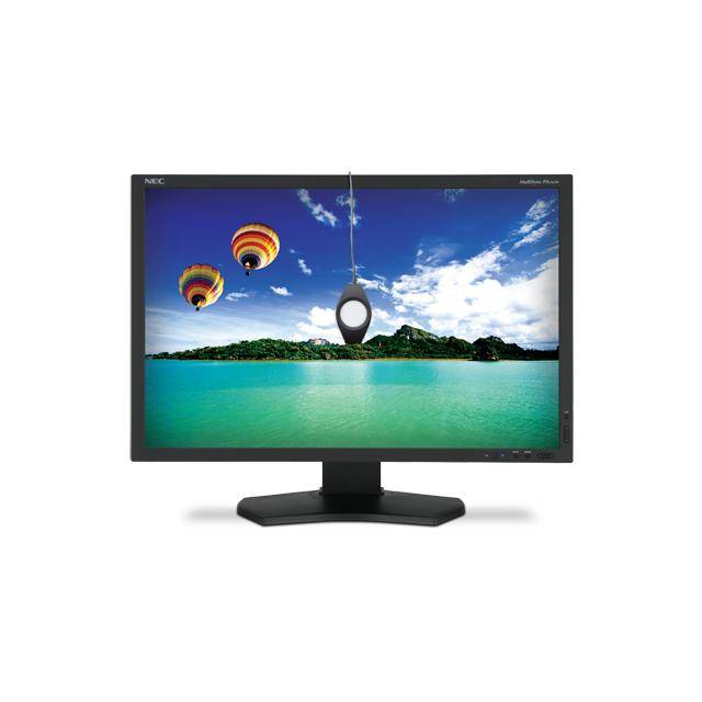 NEC PA242W-BK-SV 24.1 inch Widescreen 1,000:1 8ms Composite/VGA/DVI/HDMI/DisplayPort/USB LED LCD Monitor w/ SpectraView II (Black)