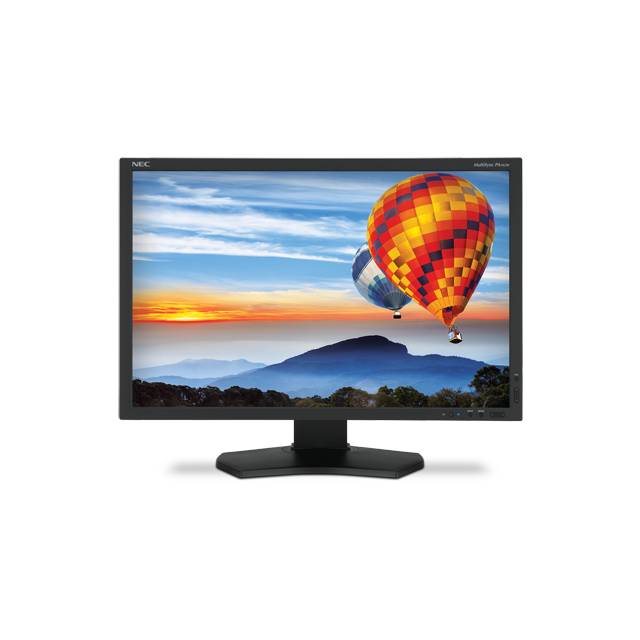 NEC PA242W-BK 24 inch Widescreen 1,000:1 8ms VGA/DVI/HDMI/DisplayPort/USB LED LCD Monitor (Black)