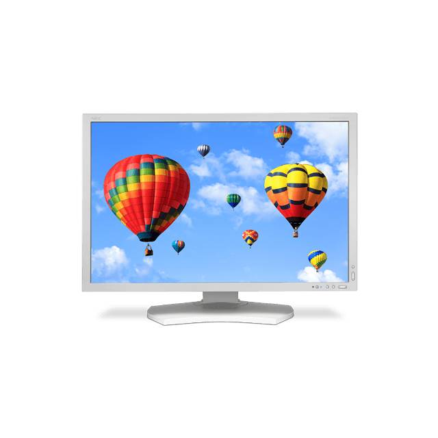 NEC MultiSync PA302W 30 inch 1,000:1 6ms DVI/HDMI/DisplayPort/USB LED LCD Monitor (White)