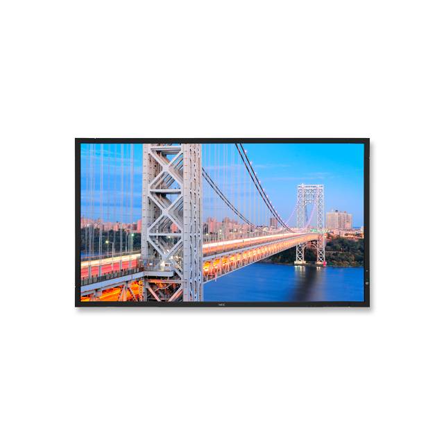 NEC X462S 46 inch Large-screen 3000:1 VGA/DVI/HDMI/DisplayPort/RJ45 LED LCD Monitor, w/ Speakers (Black)